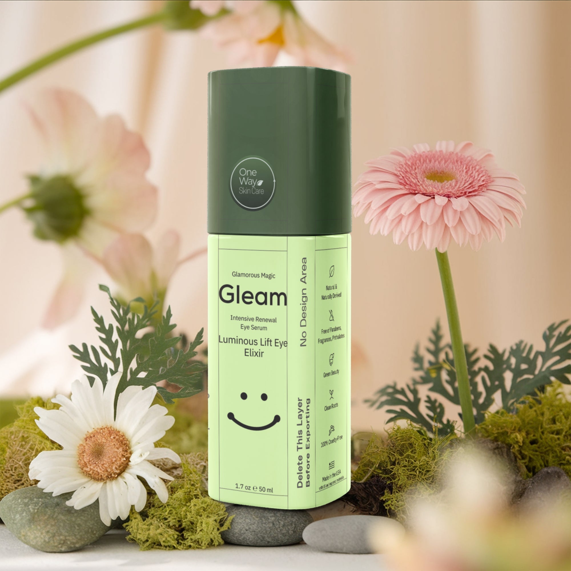 Brighten+Firm Eye Serum: Intensive Renewal - One Way Skin Care