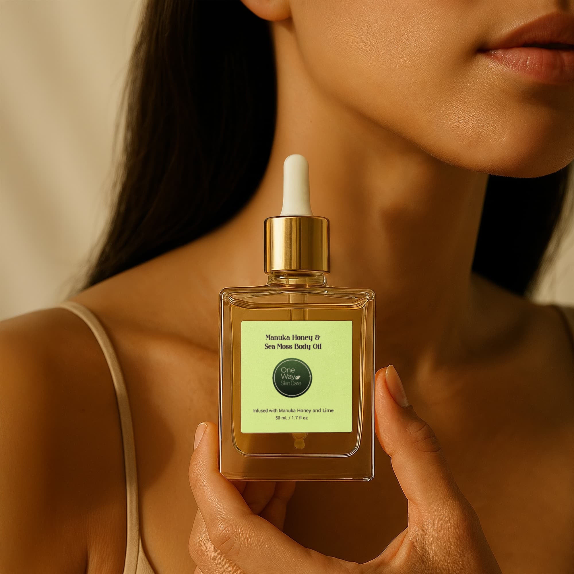 Manuka Honey Sea Moss Post - Shave Oil - One Way Skin Care