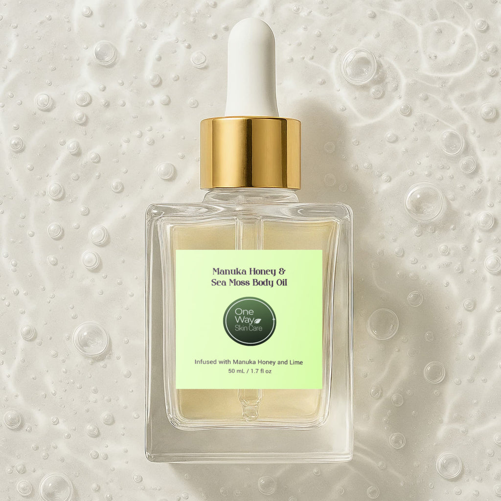 Manuka Honey Sea Moss Post - Shave Oil - One Way Skin Care