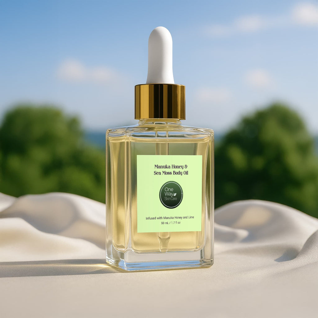Manuka Honey Sea Moss Post - Shave Oil - One Way Skin Care