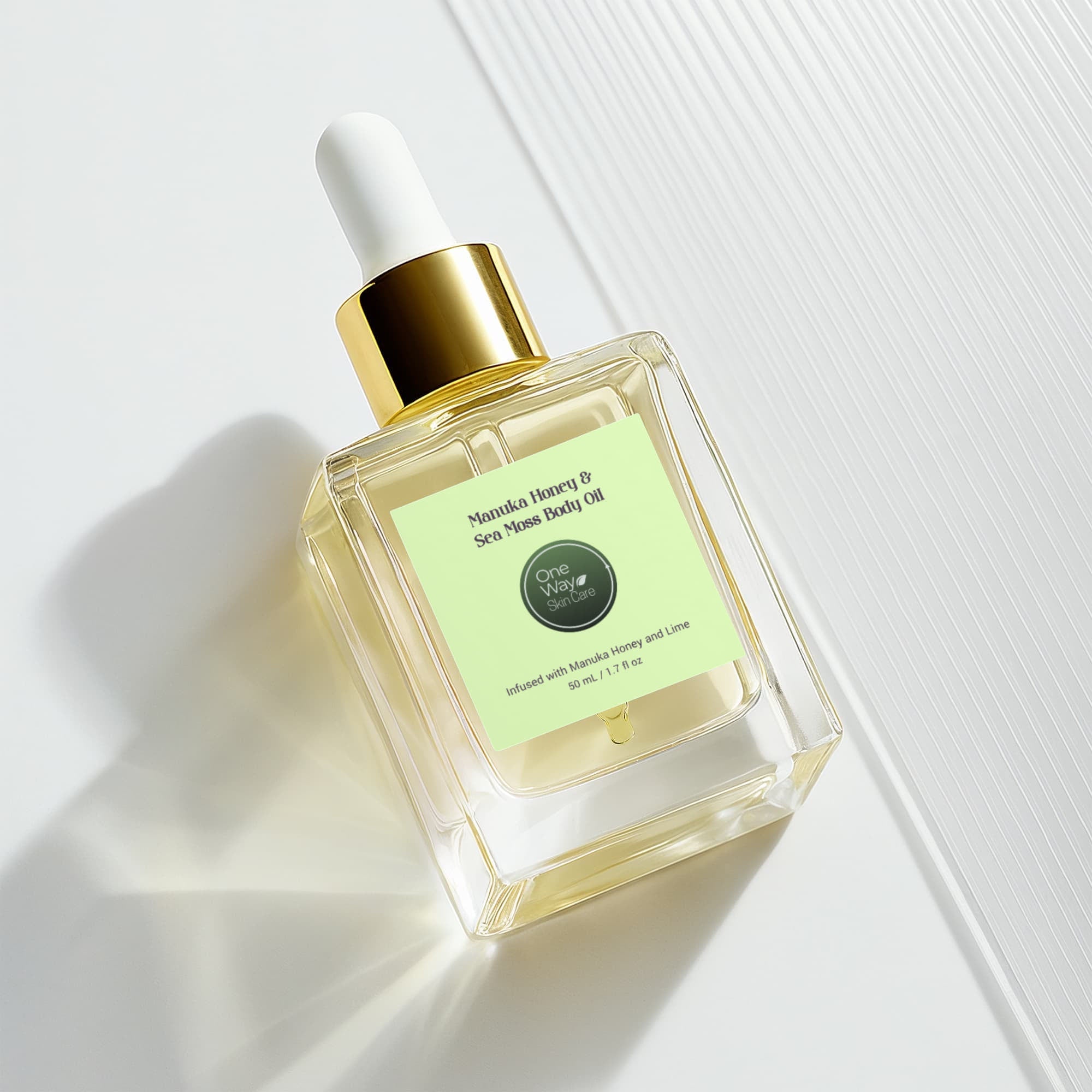 Manuka Honey Sea Moss Post - Shave Oil - One Way Skin Care